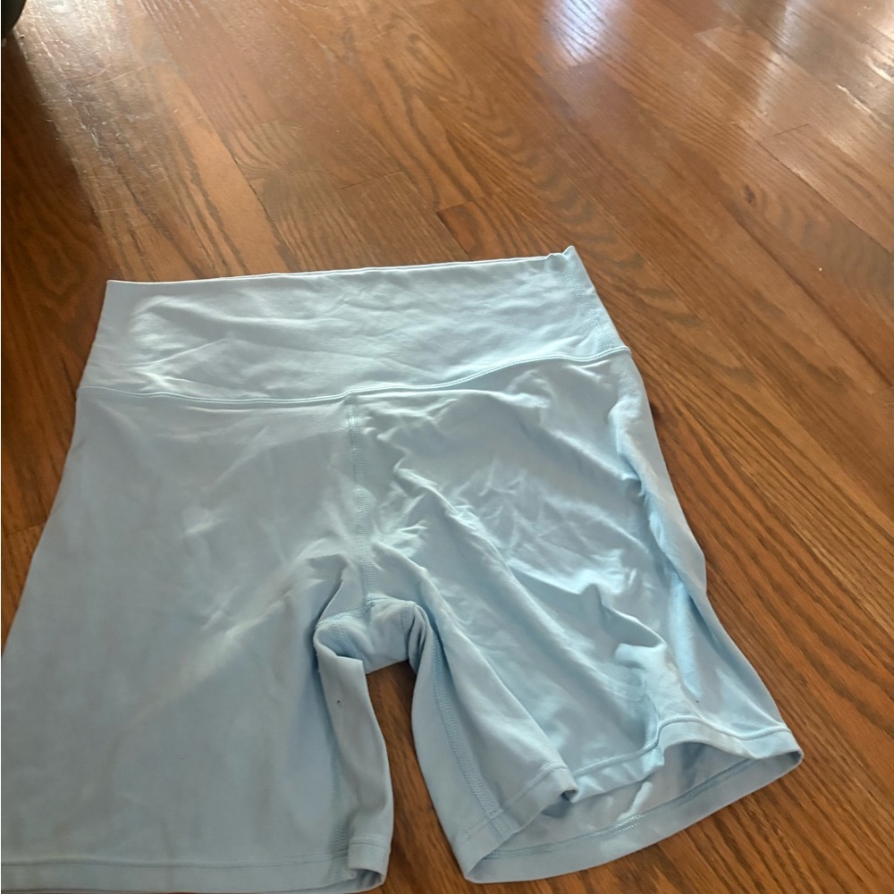 All in Motion Women's Light Blue Bike Shorts